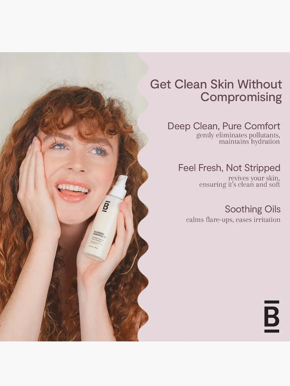 Blossom Essentials Hydration Oil Lightweight Antioxidant Face Body Hair Squalane